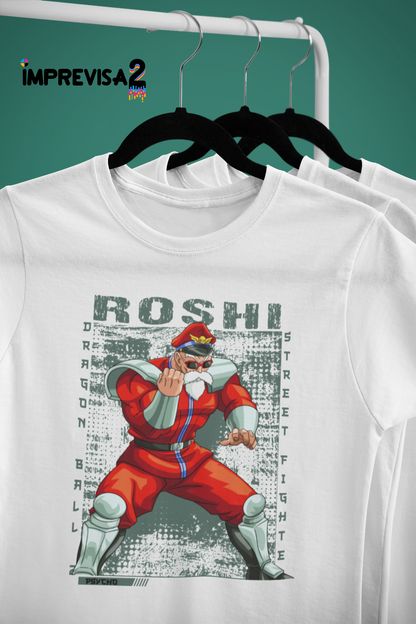 Roshi interpretando a M. Bison